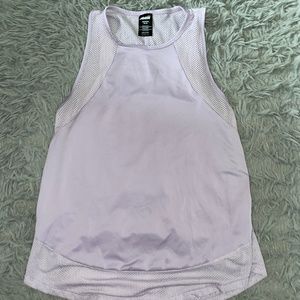 Purple work out tank